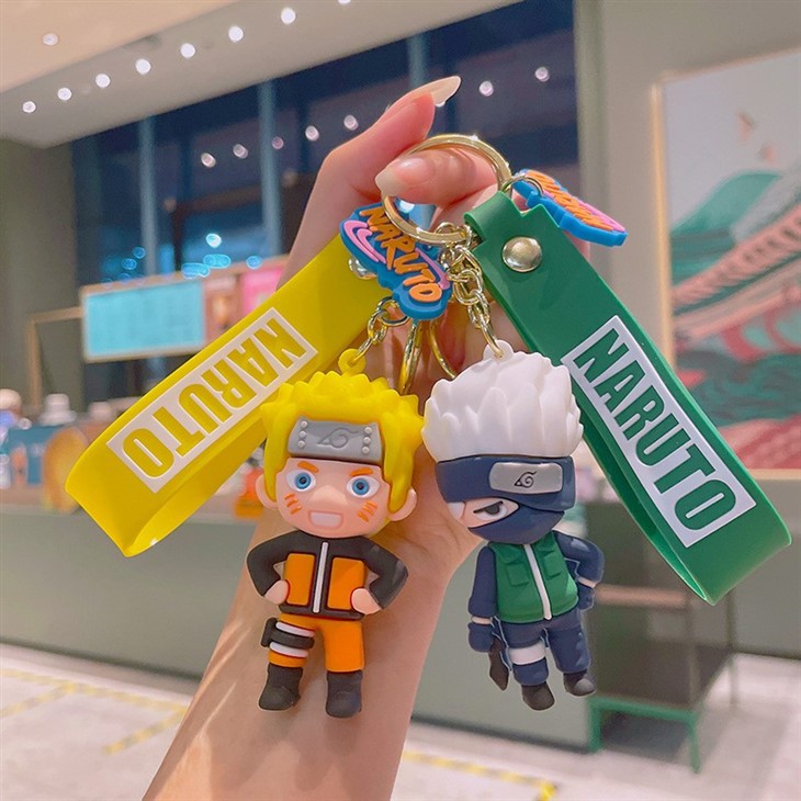 Custom 3D Anime Figure PVC Keychain